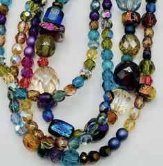 Holly Yashi Kaleidoscope Rio Necklace Rare