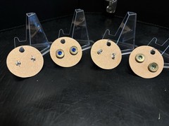 Handcrafted Bullet Casing Stud Earrings Assorted Colors and Calibers!!!