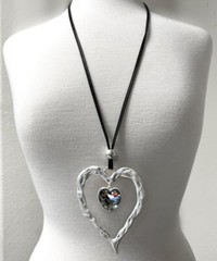 Long String Necklace Pendant Nickel free Fashion Women Art Craft 57108