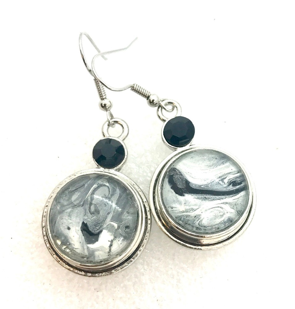 Snap earrings with handmade 20 mm snaps gingersnaps Noosa