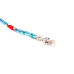 Tibetan Beaded Bracelet, Turquoise Beads, Traditional Tibetan Bead Jewelry