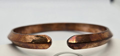 1 Pc Pure Copper Bangles Men Women Bracelet Bangle, Healing Bangle Cuff Solid