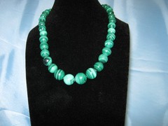 Malachite Necklace N235