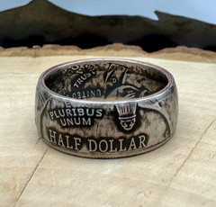 250th U.S. 2026 «Knowledge is Liberty» Half Dollar Coin Ring Band NEW