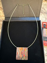 New Mondo Rondo Indigenous Jewelry collection necklace handmade Dogwood tree