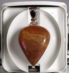 Jasper & Onyx Pendant Set In 925 Silver Artist Handmade TW 12.3g Unique 🌞