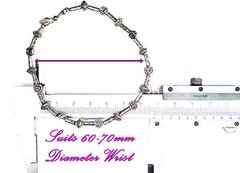 From Oz Beautiful Bracelet Handcrafted Jewellery Clasp Misc Gemstones +FREE POST