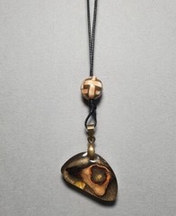 Resin Jewelry Pendant/ Unisex Necklace/ Boho style/ Natural art/ Hand Made/ OOAK