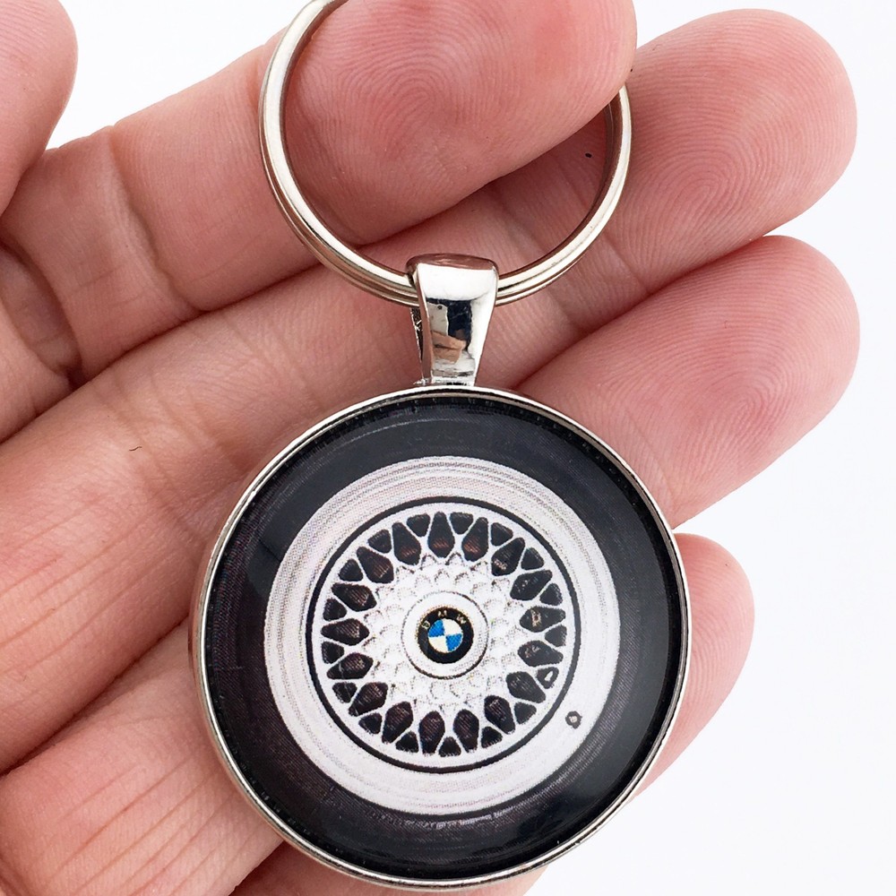 Vintage 1980’s BMW M6 Mag Wheel 1.2″ Diameter Keychain