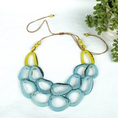 TAGUA NUT NECKLACE M bella bib beach resort unique jewelry artisan handmade