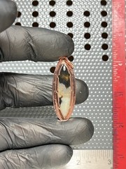 Montana Agate Handmade pendant. Number 147.