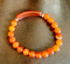 Unisex Quartz Beaded Stretch Bracelet MOOD LUCK ENHANCERS