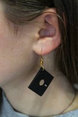 5.25″ FLOPPY DISK Diskette Earrings