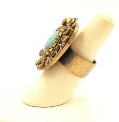 Michal Golan Semi Precious Adjustable Ring