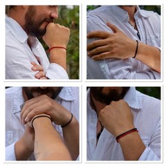 Stylish Handmade String Bracelet – Adjustable Unisex Relationship & Friendship