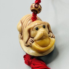 Tagua Nut Pendants 5 Available Face, Lion, Dog, Fish, Chinese Lion Your Choice