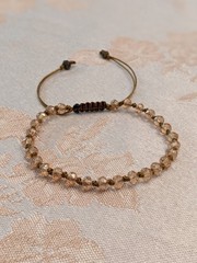 Ladies/Girls Czech Glass Beaded Autumn Bracelet, 6.5-7.0 Adjustable