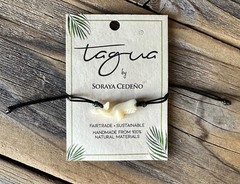 Fair Trade Tagua Nut Organic Bracelet Jewelry (Sustainable & Eco-Friendly) NEW