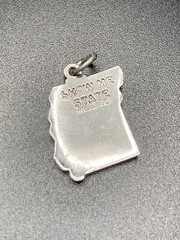 Vintage Sterling Silver pendant 925 Missouri Charm Show Me State