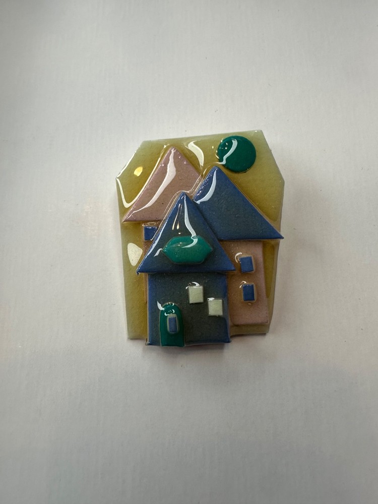 Vintage Lucinda Pin House Pins by Lucinda Pin Brooch #3