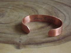Pure Copper Magnetic Bracelet – Solid Copper Arthritis Pain Therapy Energy Cuff