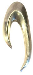 CHELO SASTRE SPAIN VINTAGE STERLING SILVER MODERNIST SCULPTURE ARTISAN BROOCH