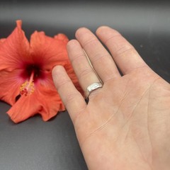 Stunning Unique Handmade 925 Sterling Silver Stackable Band Ring #B81