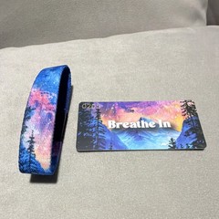 ZOX Breathe In Inspirational Elastic Wristband Bracelet – size small