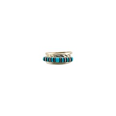 Victor Martza, Ring, Multi-Stone, Sterling Silver, Zuni, 7 1/2