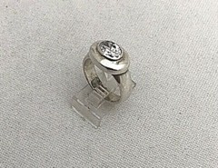 Sterling Silver .925 7mmx 9mm Oval CZ Solitaire Ring Band
