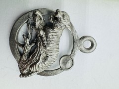 Gallo Pewter Seahorse Pendant 1 Inch Handcrafted Unique Design