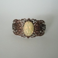 Copper Triple Moon Goddess Wiccan Pagan Wicca Witch Witchcraft Gothic Bracelet