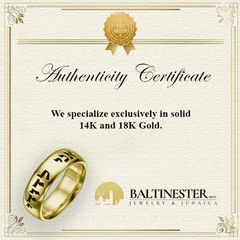 Torah Pendant with 0.10 Ct Natural Diamonds in Two Tone 14k Gold Jewish Symbol