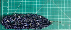 Heavy Lapis Lazuli Chip Stone Necklace Sterling Silver 925 193 gr #2