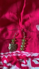 Handmade Maximalist Tiger Earrings ￼