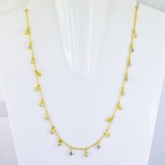6 Ct DiamondS Chain Necklace- Amazing Sparkle-Certified-FREE DIAMOND STUDS
