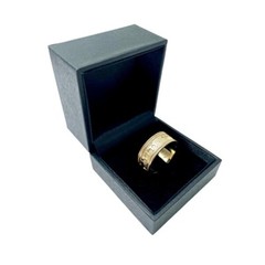 Ani L’dodi Hebrew Wedding Ring In 14K Yellow Gold Vintage Style Embossed Jewelry