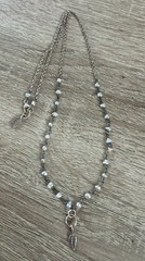 Jes Maharry Sterling necklace
