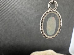 Opal jewelry necklace