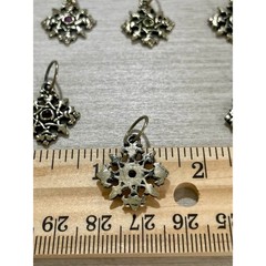 Love Heals Peridot AUGUST Birthstone Round White Bronze Charm LH89