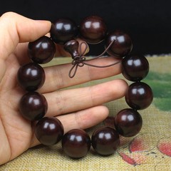 20mm Sandalwood Bracelet Rosewood Meditation Beads Wooden Prayer Beads