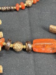 Wood Safari Animal Rhino Tiger Turtle Camel Ethnic Handmade Beaded Necklace