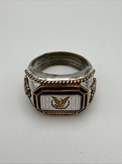 Bradford Exchange Morgan Silver Ingot»The King of American Silver» Sz 14 Ring