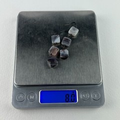 Botswana Agate Sterling Silver Earrings Artisan Handmade Natures Art Jewelry 925