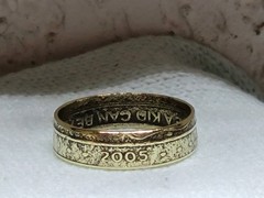 CHUCK e CHEESE- 2005 – Size 12 Token Coin Ring