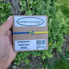 Pride Ukraine Bracelets, Friendship Bracelets By: Mabuhay Bracelets