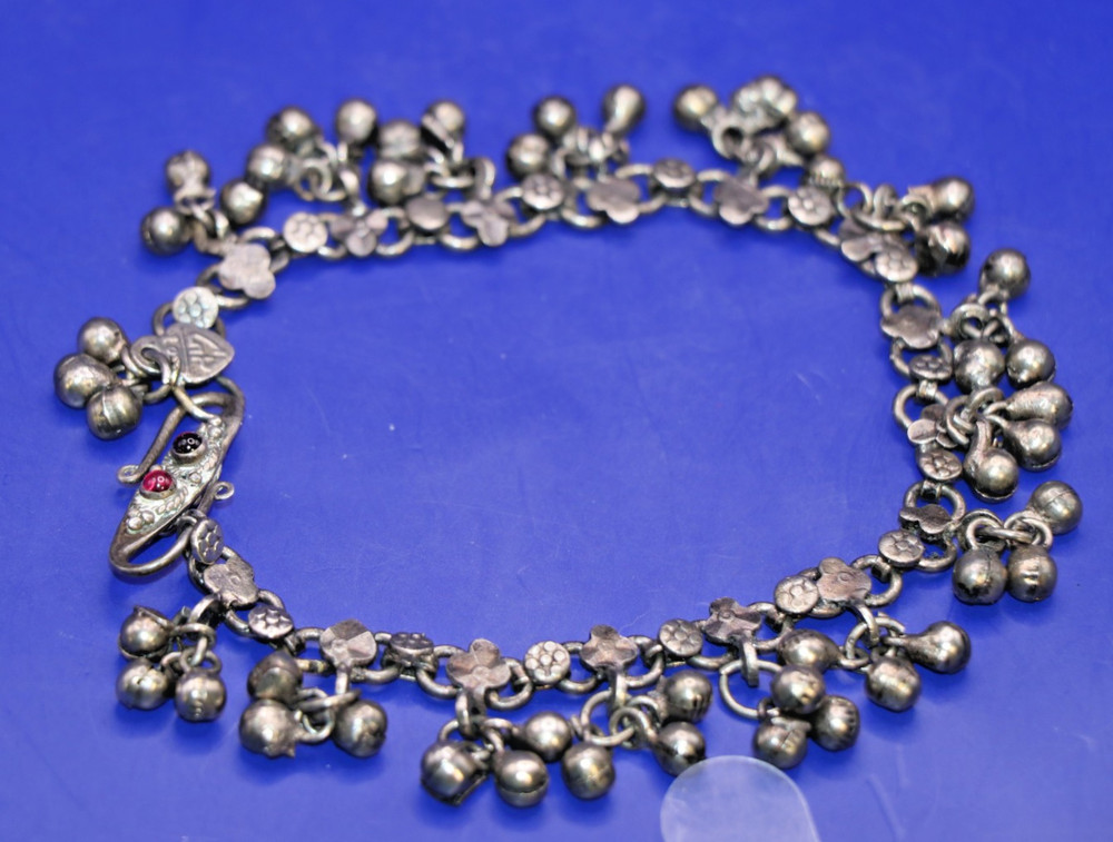 Vintage GT Authentic Vntg. Indian Ethnic Anklet/Belly Dancing Anklet