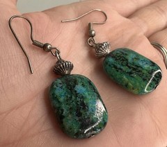 Chrysocolla Earrings