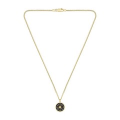 Boss Men Necklace Pendant 1580842 Stainless Steel 60cm Compass Motif Gold