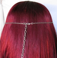 Wiccan Pagan Crescent Moon Priestess Ritual Circlet Crown Headpiece Goth Jewelry